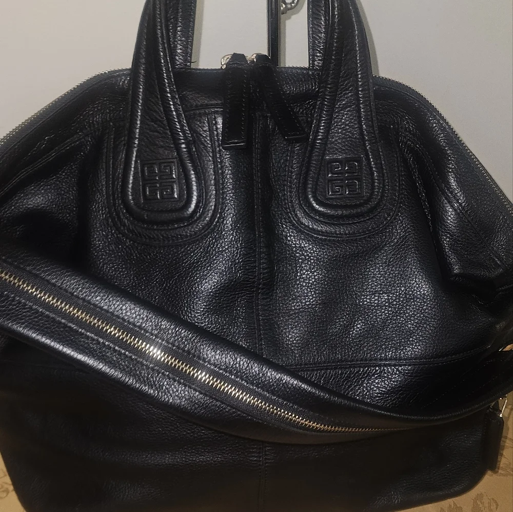 Givenchy Nightingale 2- Way Leather Handbag W/ Dust Bag - Picture 5 of 12